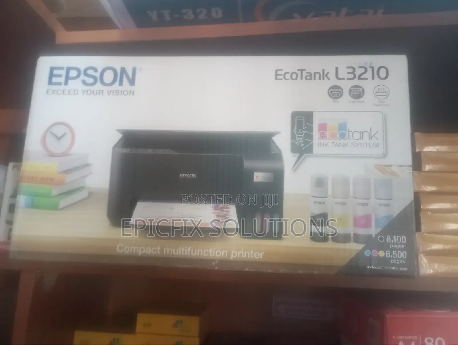 Ink Tank and Ecotank L3210 Epson Printer
