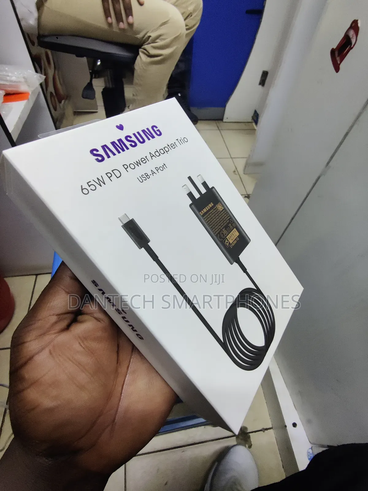 65W PD Samsung Power Adapter Trio.