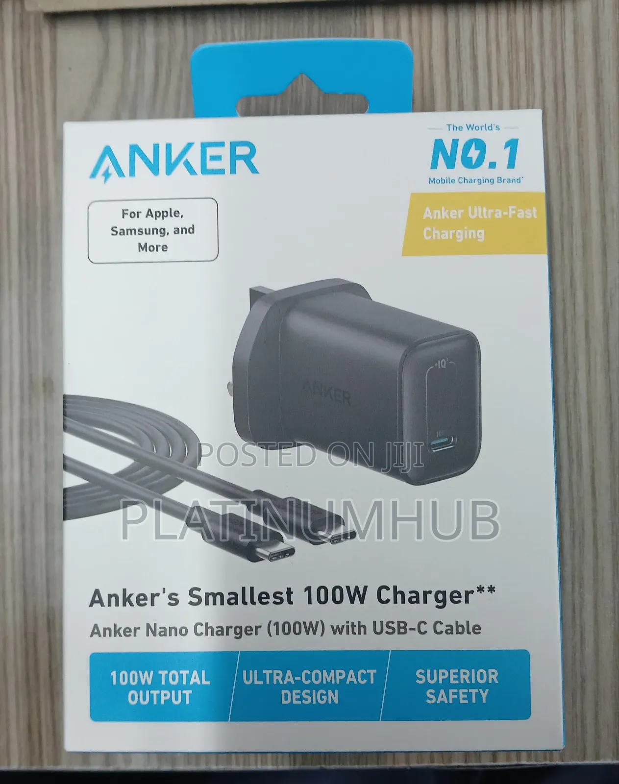 Anker Nano Charger 100w