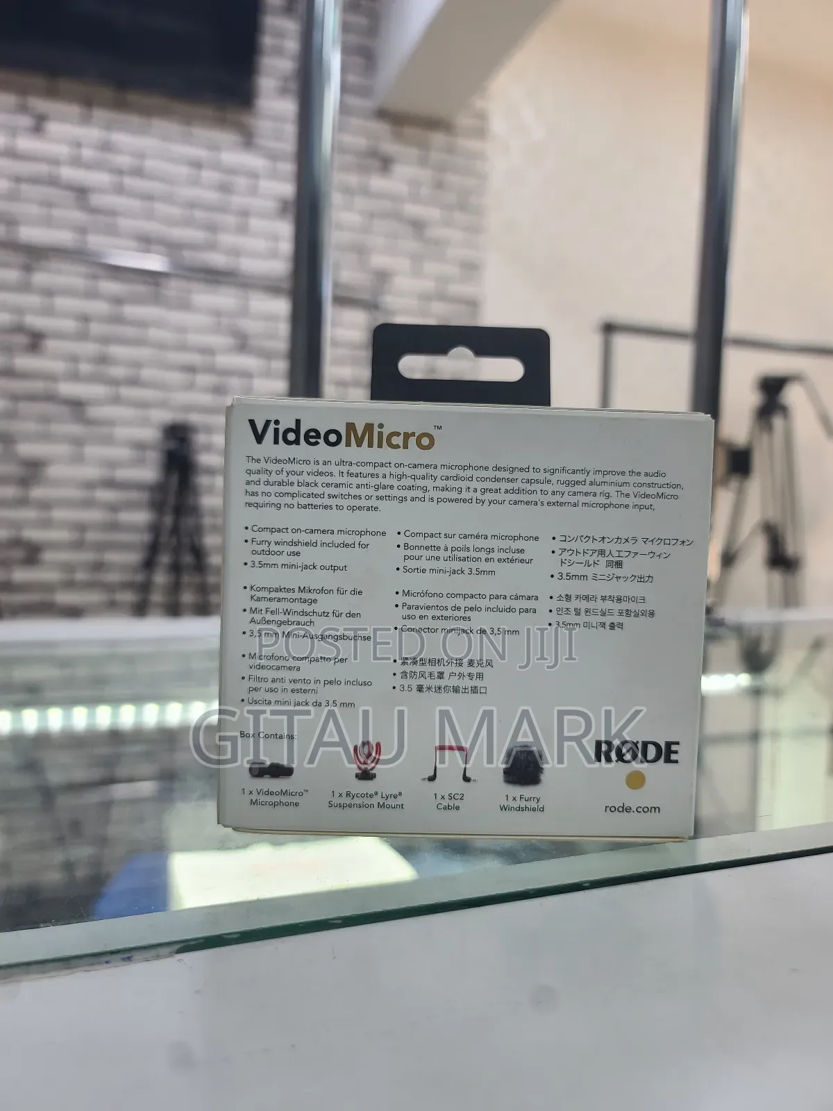 Rode Videomicro on Camera Microphone