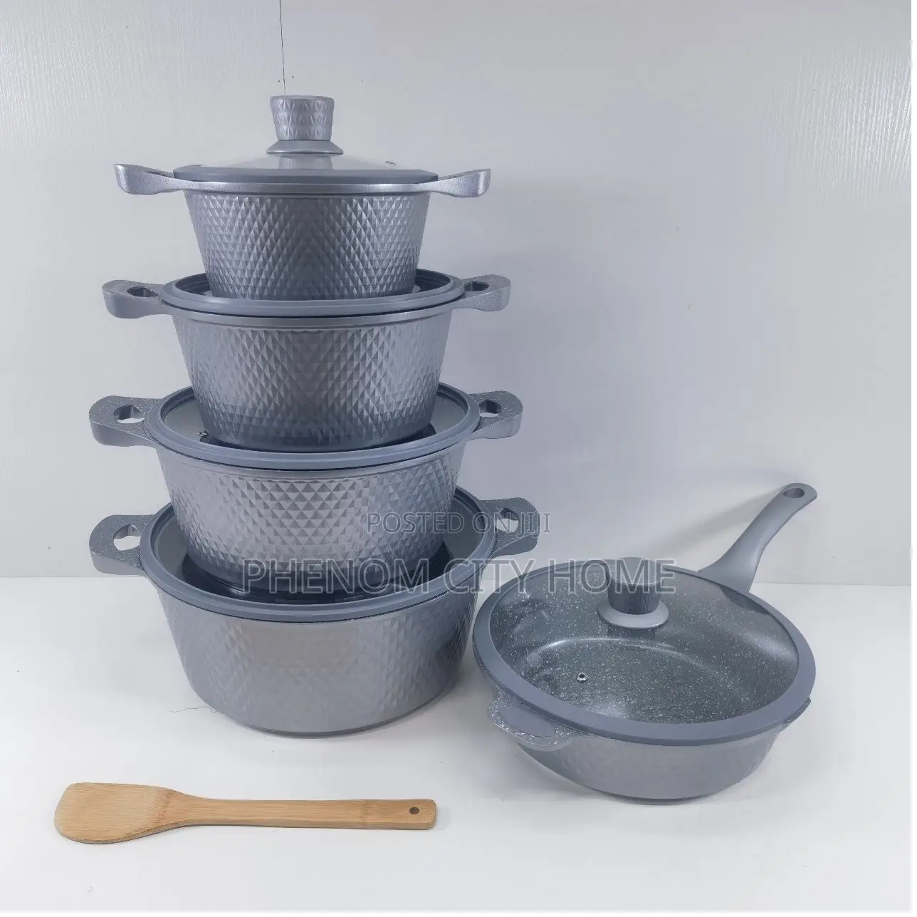 Bosch 11pc Cookware With Silicone Lid Covers
