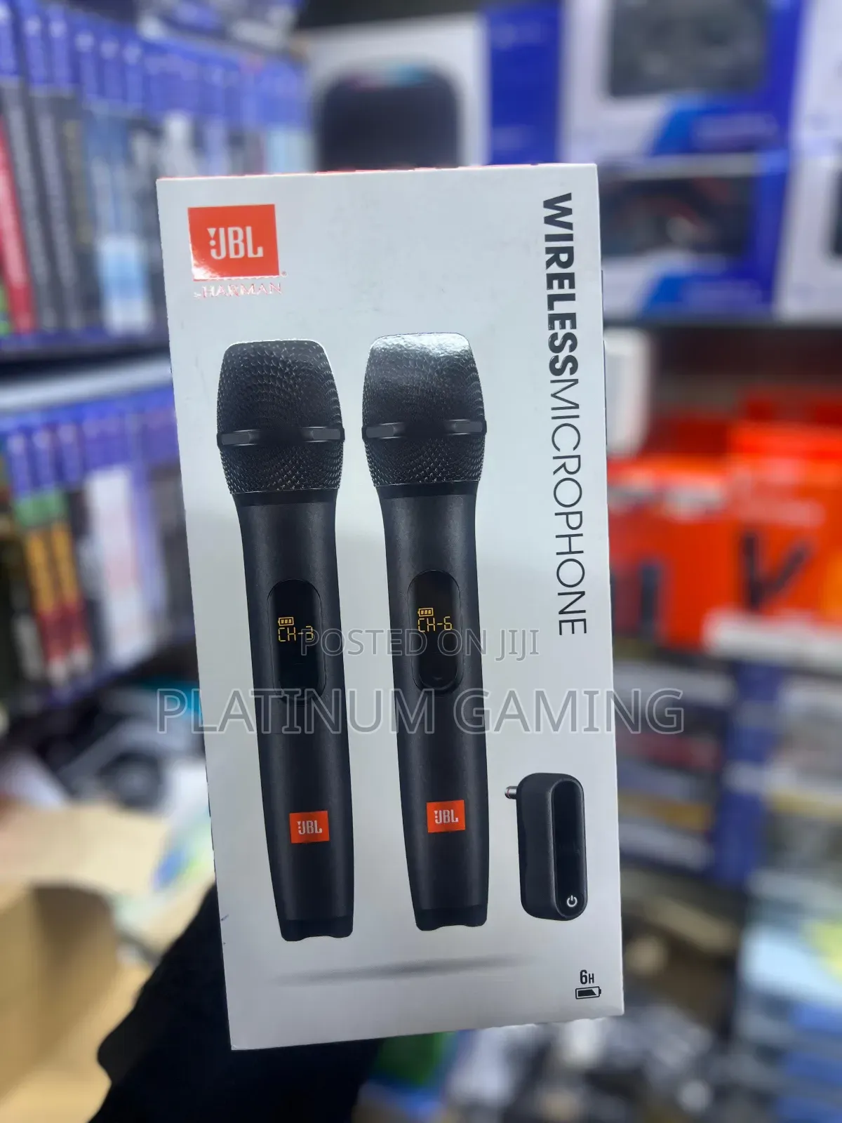 Jbl Partybox Wireless Mic - 2x Digital Wireless Microphones
