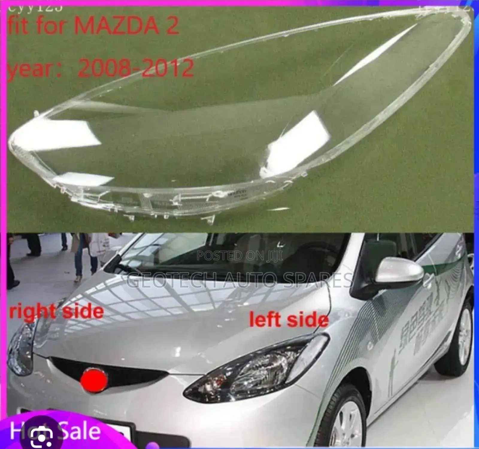 Mazda Demio Headlight Lens
