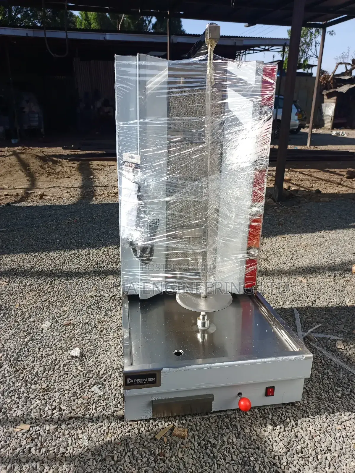 4 Burner Shawarma Machine
