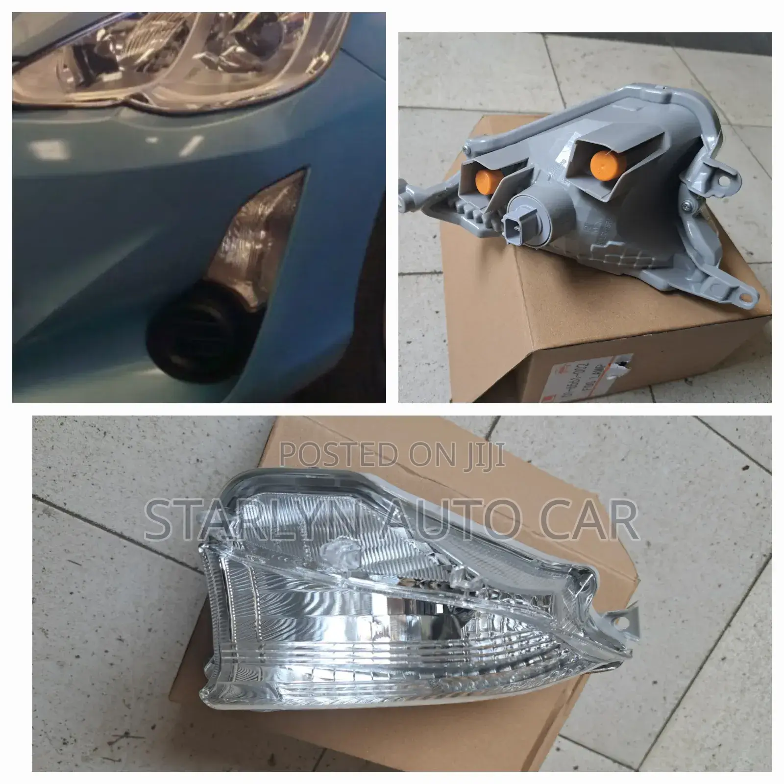 Bumper Indicators Toyota Aqua 2015