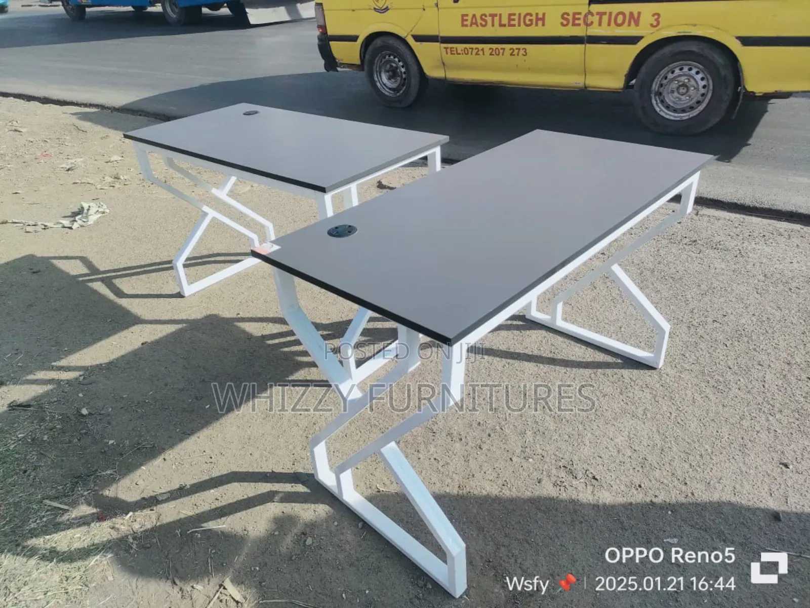 Worktop /Metallic Study Table