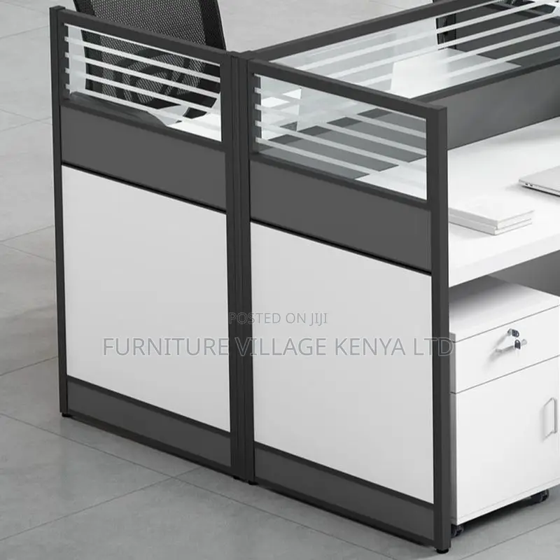 Workstations; Four Way Modular Office Workstation