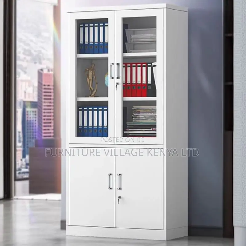 Storage Solutions; Steel Filing Cabinet Console With Drawers
