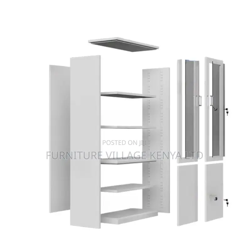 Storage Solutions; Steel Filing Cabinet Console With Drawers