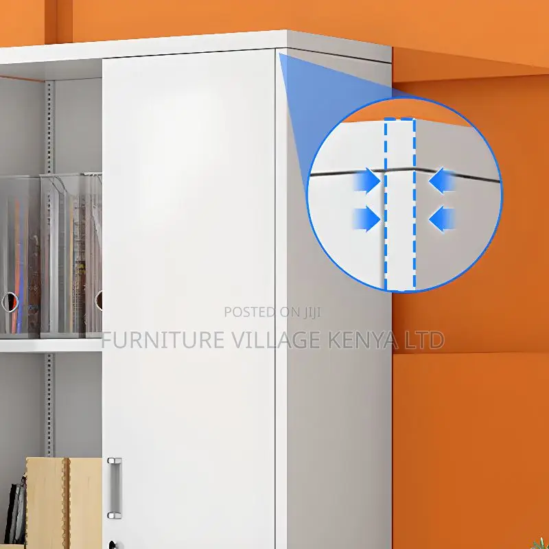 Steel File Cabinet; Simplistic Steel Office Furniture