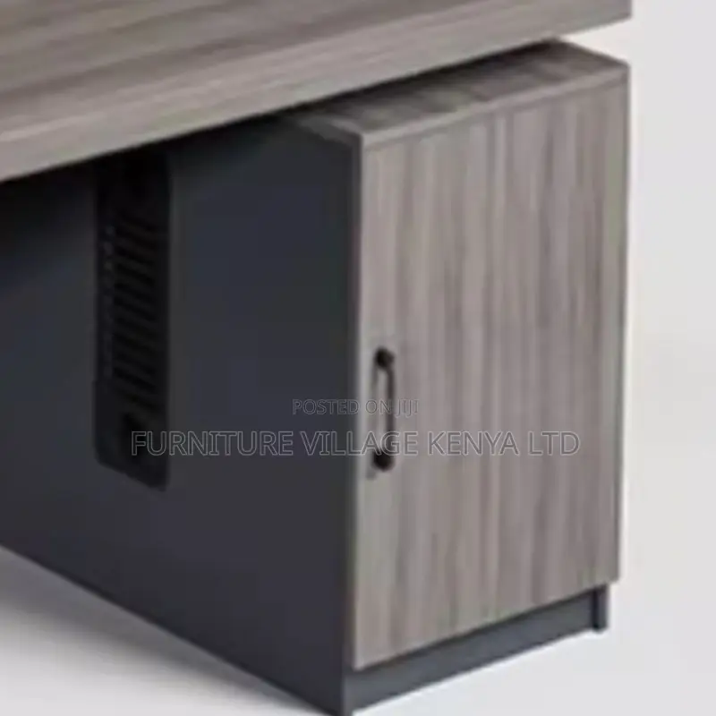 Executive Tables; 160cm Office Desk With Lockable Drawers