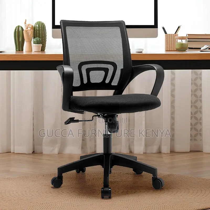 Office Chairs: Mesh Commercial Swivel Office Study Chair