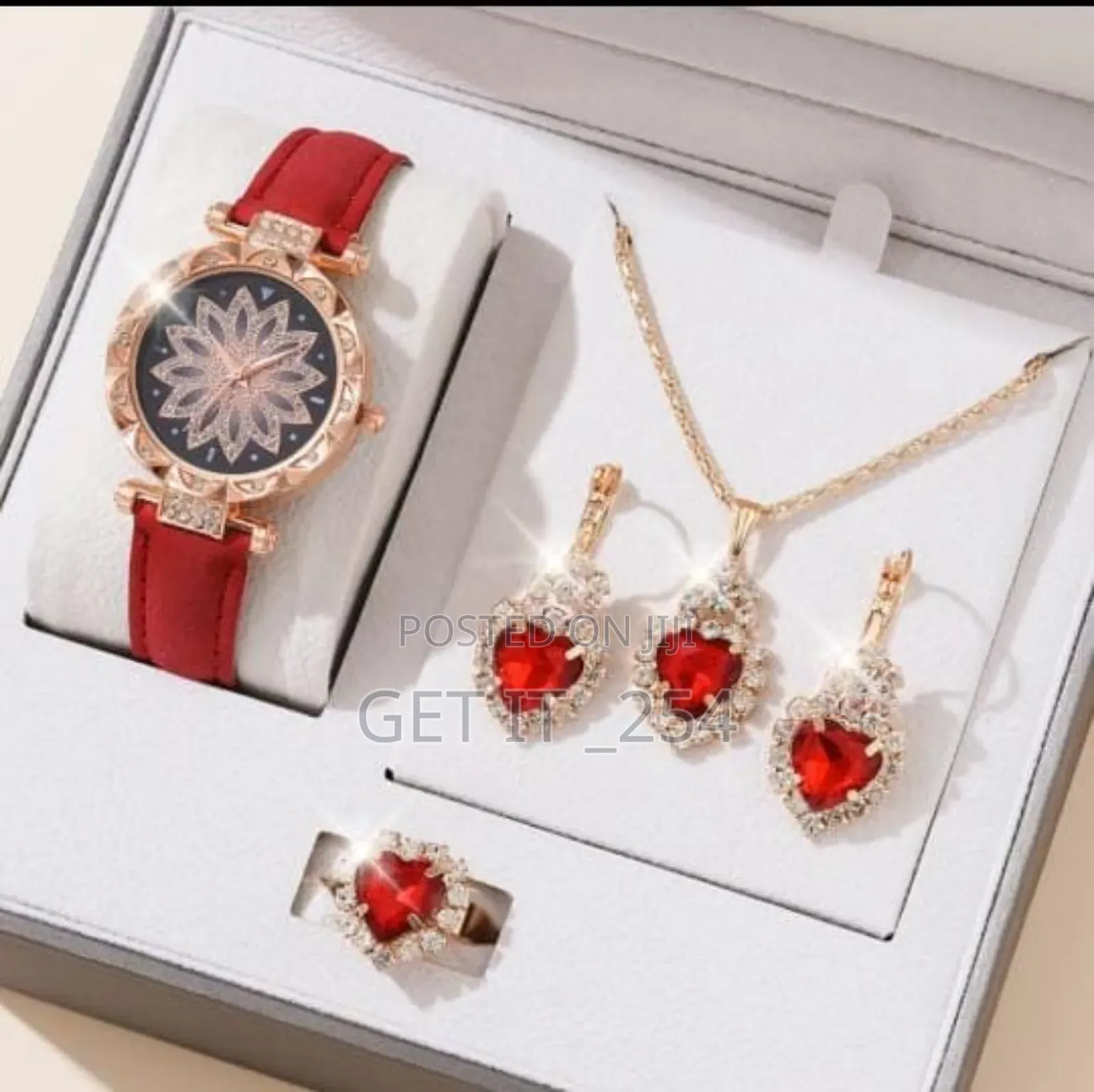 Ladies Valentine Jewelry Gift Set