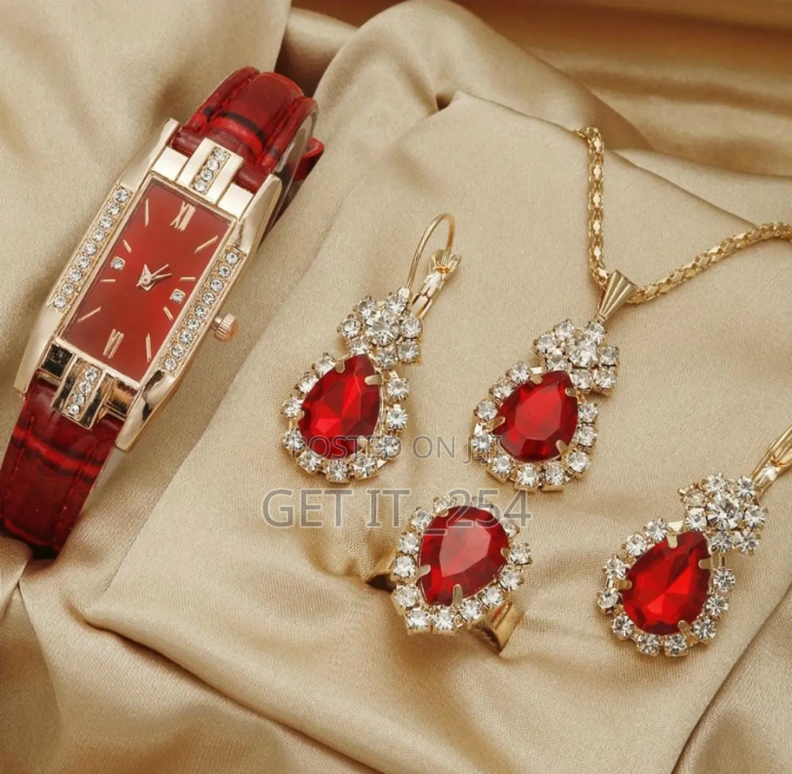 Ladies Valentine Jewelry Gift Set