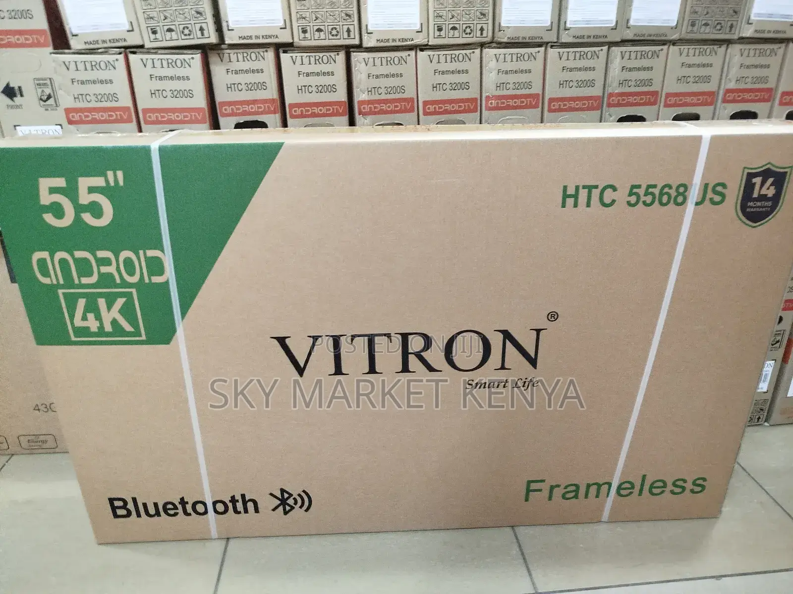 Vitron 55 Inch Uhd Smart Android Tv