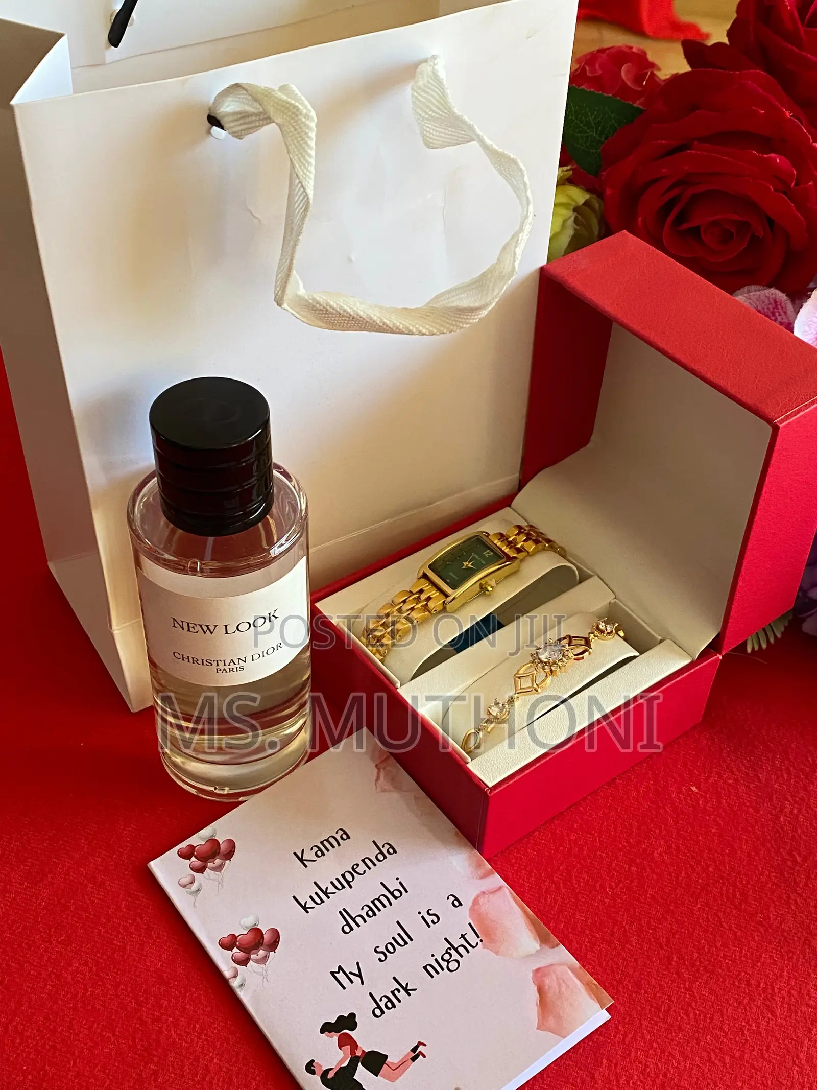 Perfume Gift Set for Ladies Valentines /Birthday