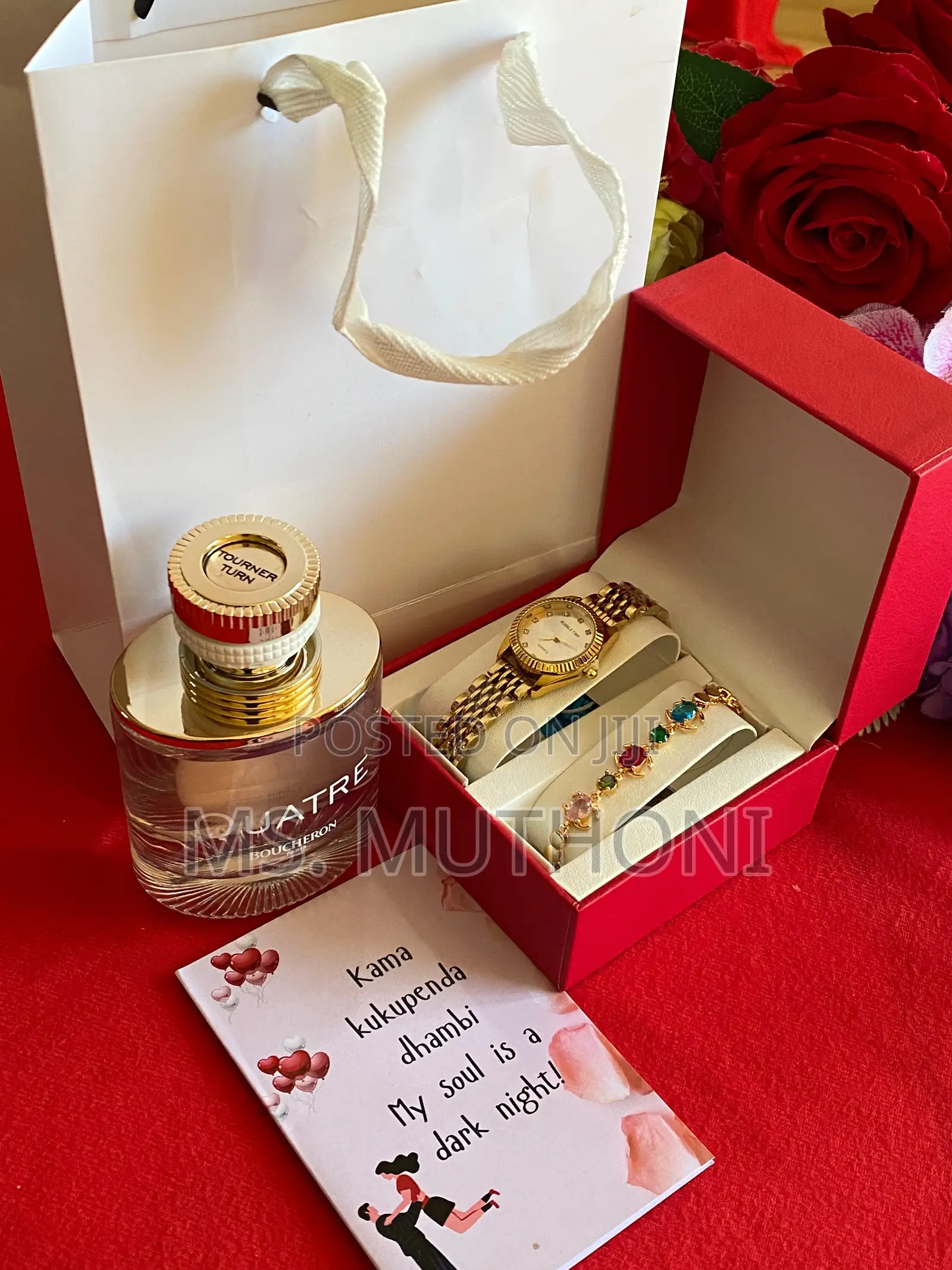 Perfume Gift Set for Ladies Valentines /Birthday