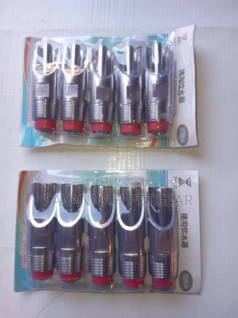Pig Hog Drinking Watering Drinker Nipple Valve 10 -Pieces