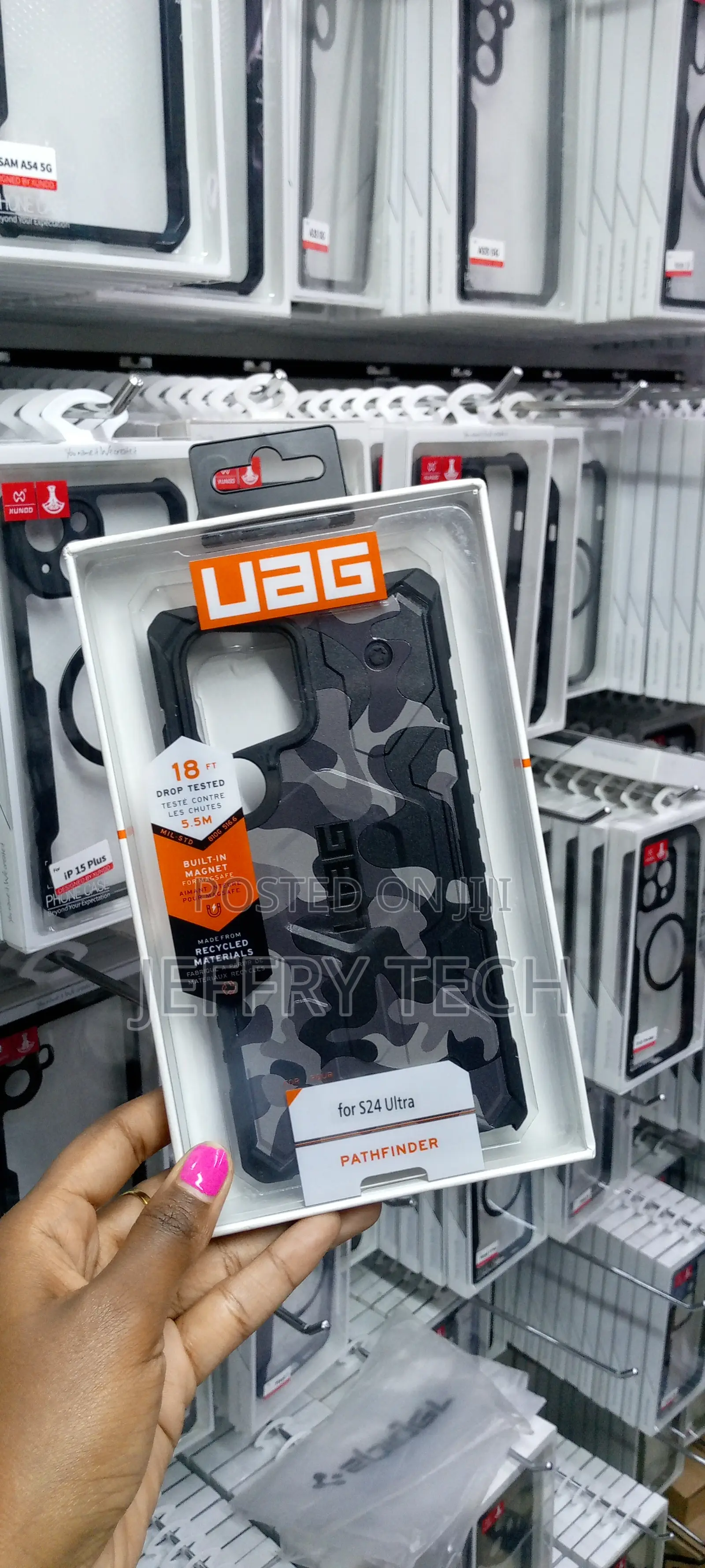 Galaxy S24 Ultra Pathfinder Magsafe Case Garolite Rugged