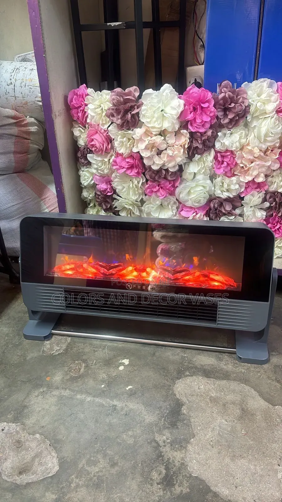 Fireplace That Produces Heat in Stock