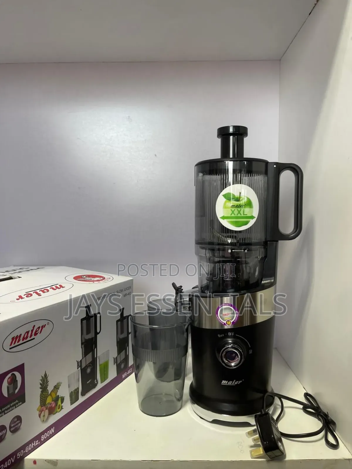 600watts Maier Professional Slow Juicer