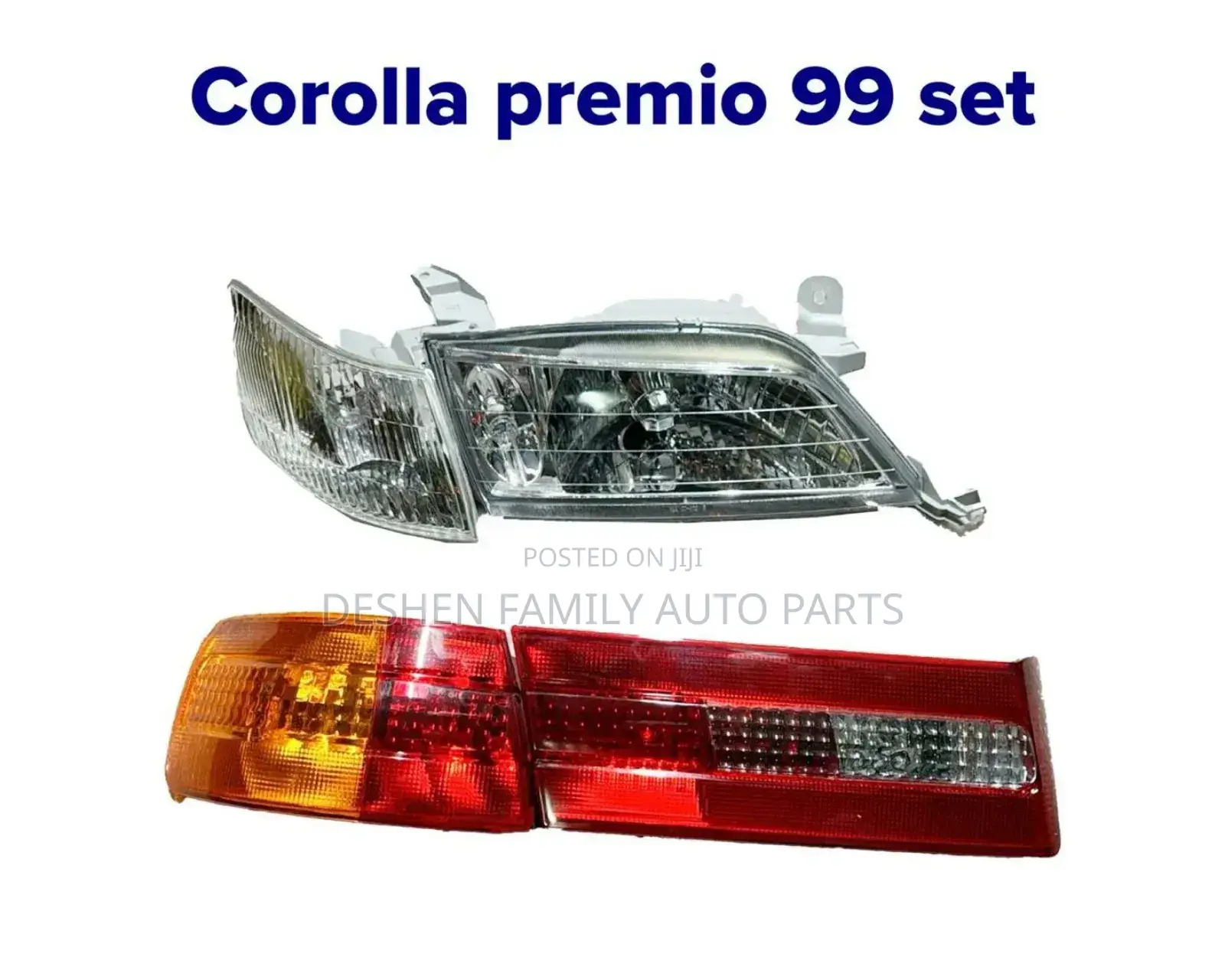 Toyota Premio Nyoka Headlight, Corner Light And Backlight