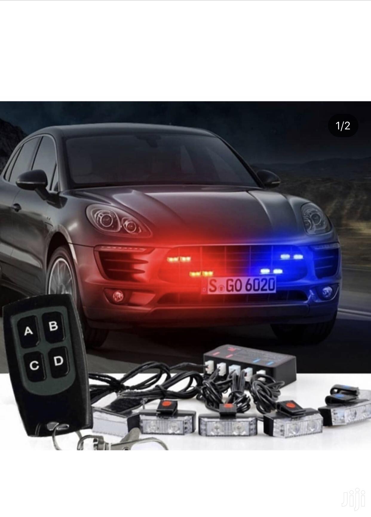 Police Lights Grill