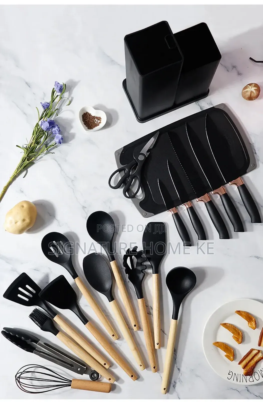 19pc Silicone Spoons