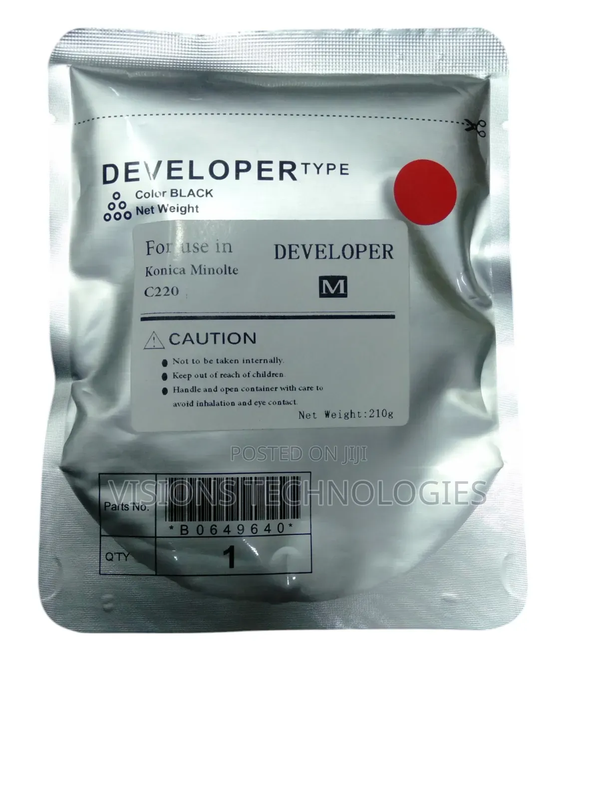 Bizhub C220 Magenta Developer Powder