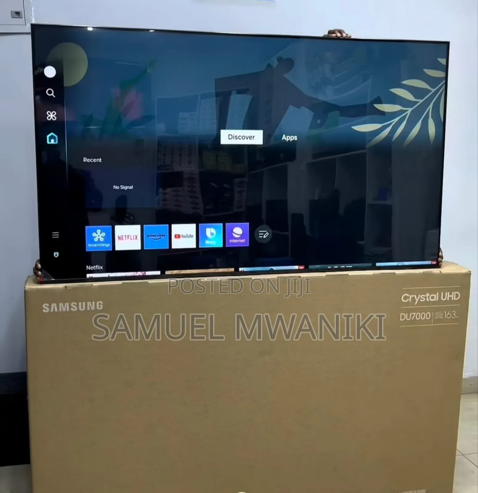 Samsung 55′′ Crystal Uhd Smart Tv - New Model