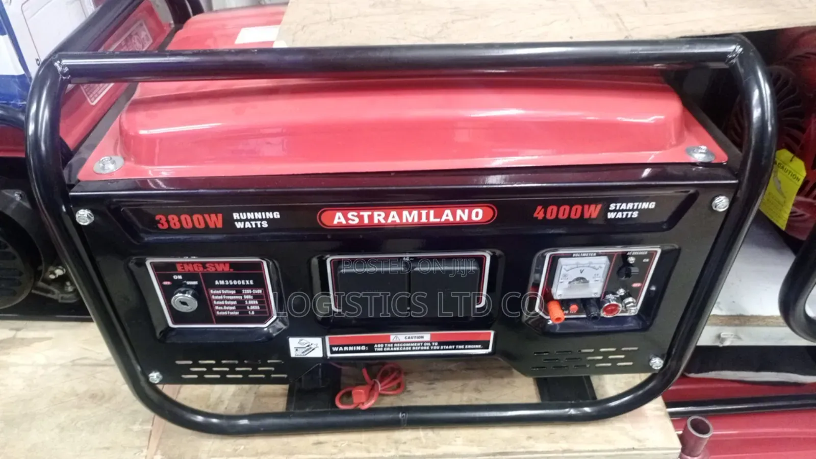 Astramilano 3000w-4kva-4000watts Keystart Gasoline Generator