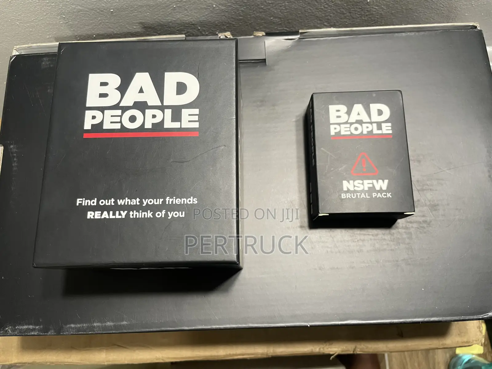 BAD PEOPLE Party Game + After Dark Expansion Set