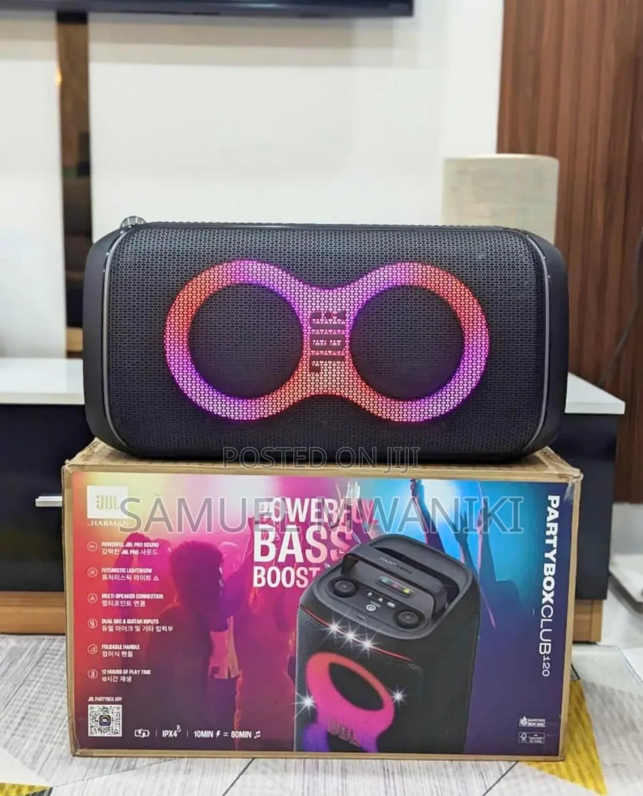 JBL Partybox Club 120 Portable Speaker