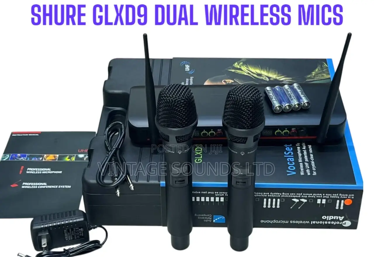 Shure Glxd9 Digital Wireless Microphone Uhf
