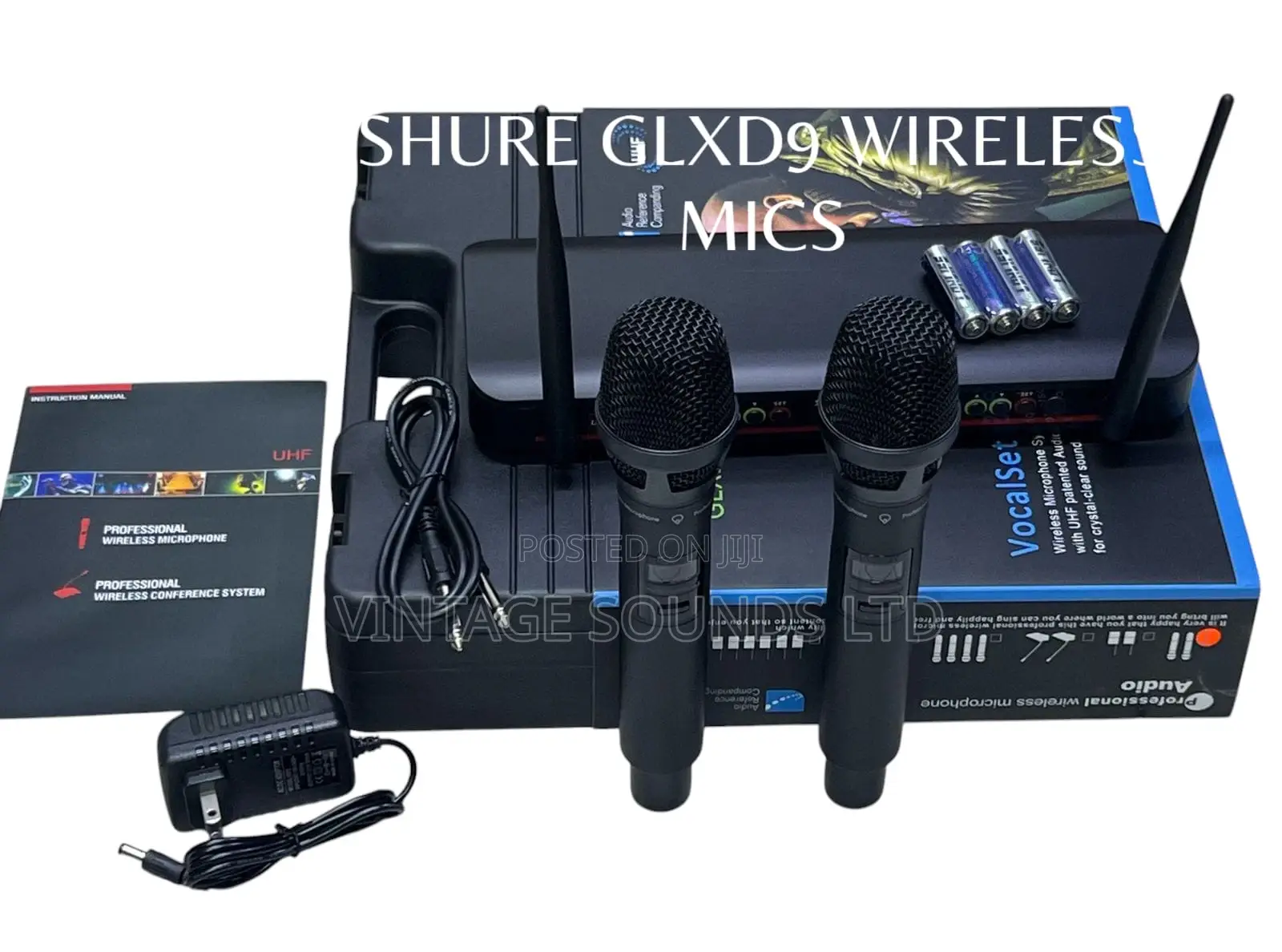 Shure Glxd9 Uhf Digital Wireless Microphone ( Dual Ch)