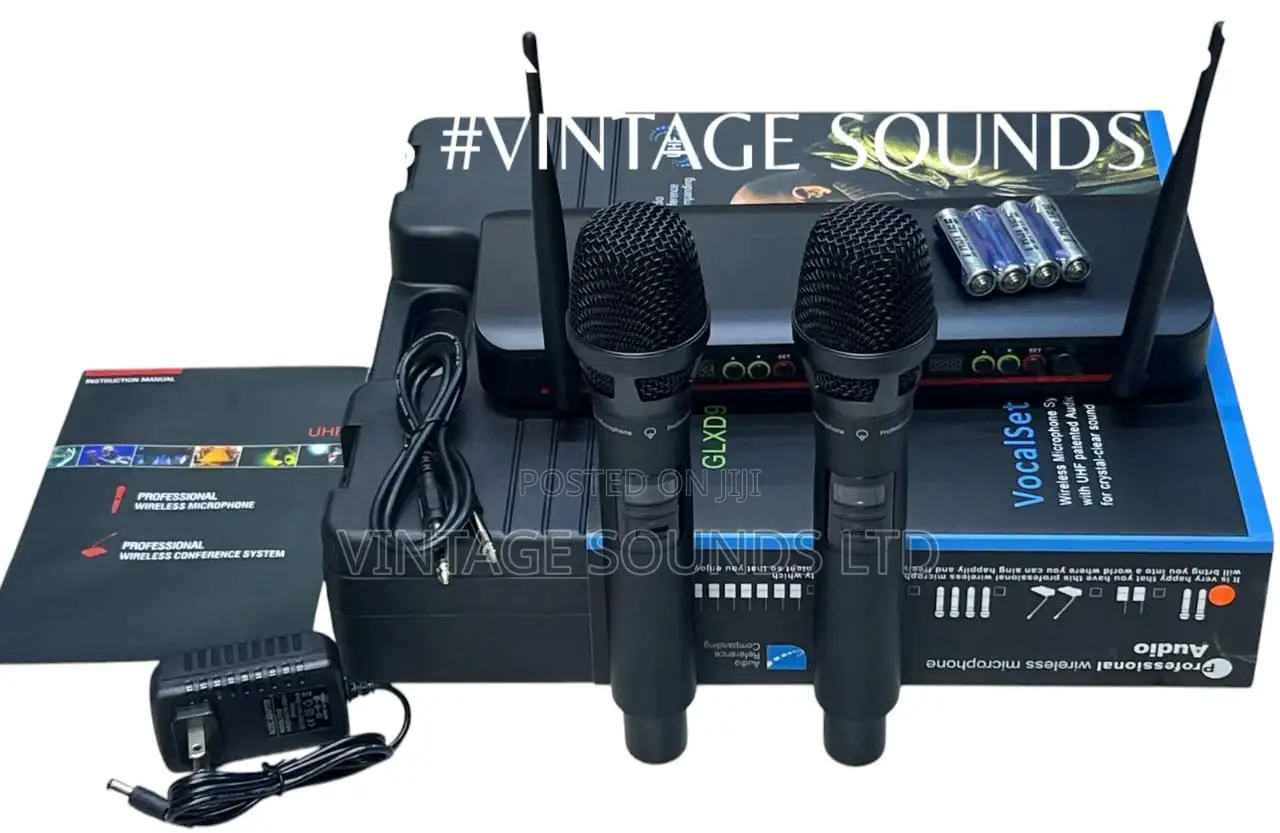 Shure Glxd9 Series Uhf Digital Wireless Microphone