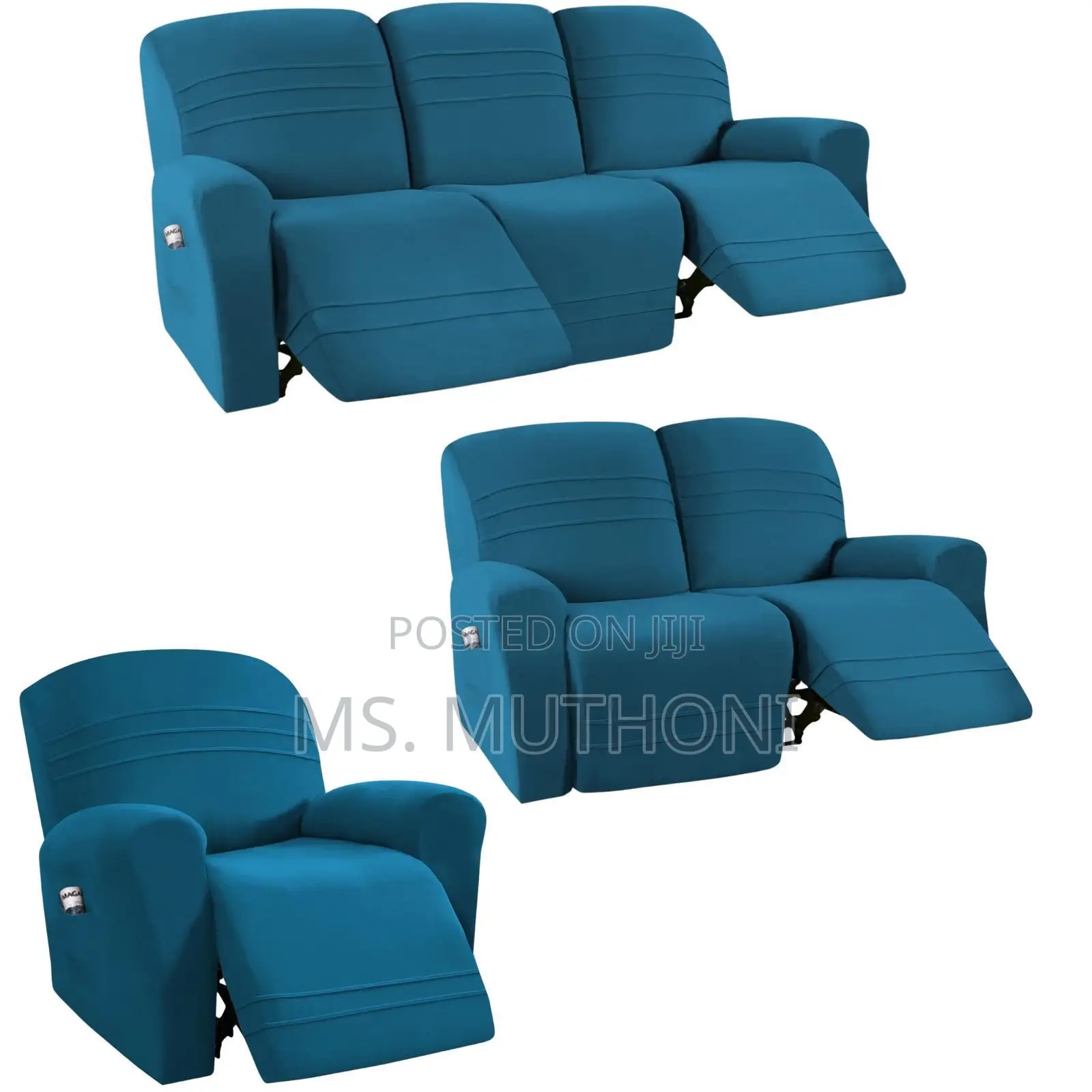 Velvet Recliner Sofa Covers*