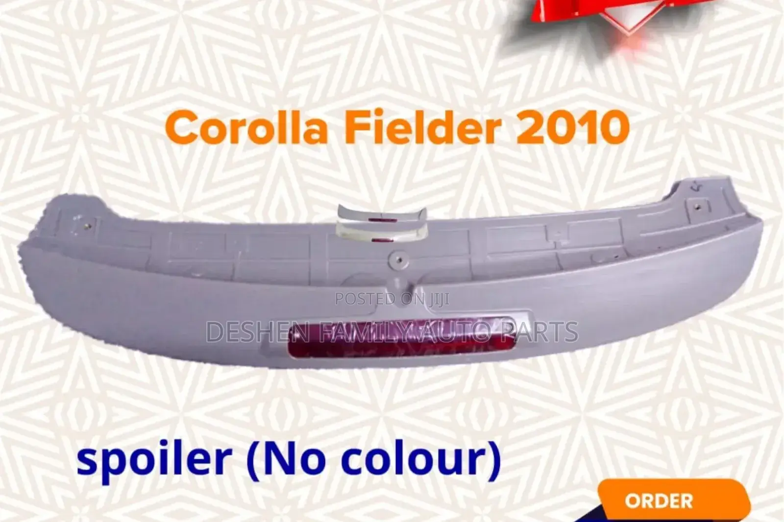 Toyota Corolla Fielder Spoiler