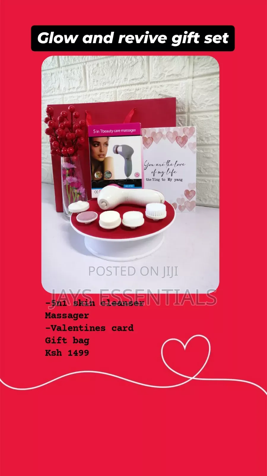 Skincare Valentines Gift Package