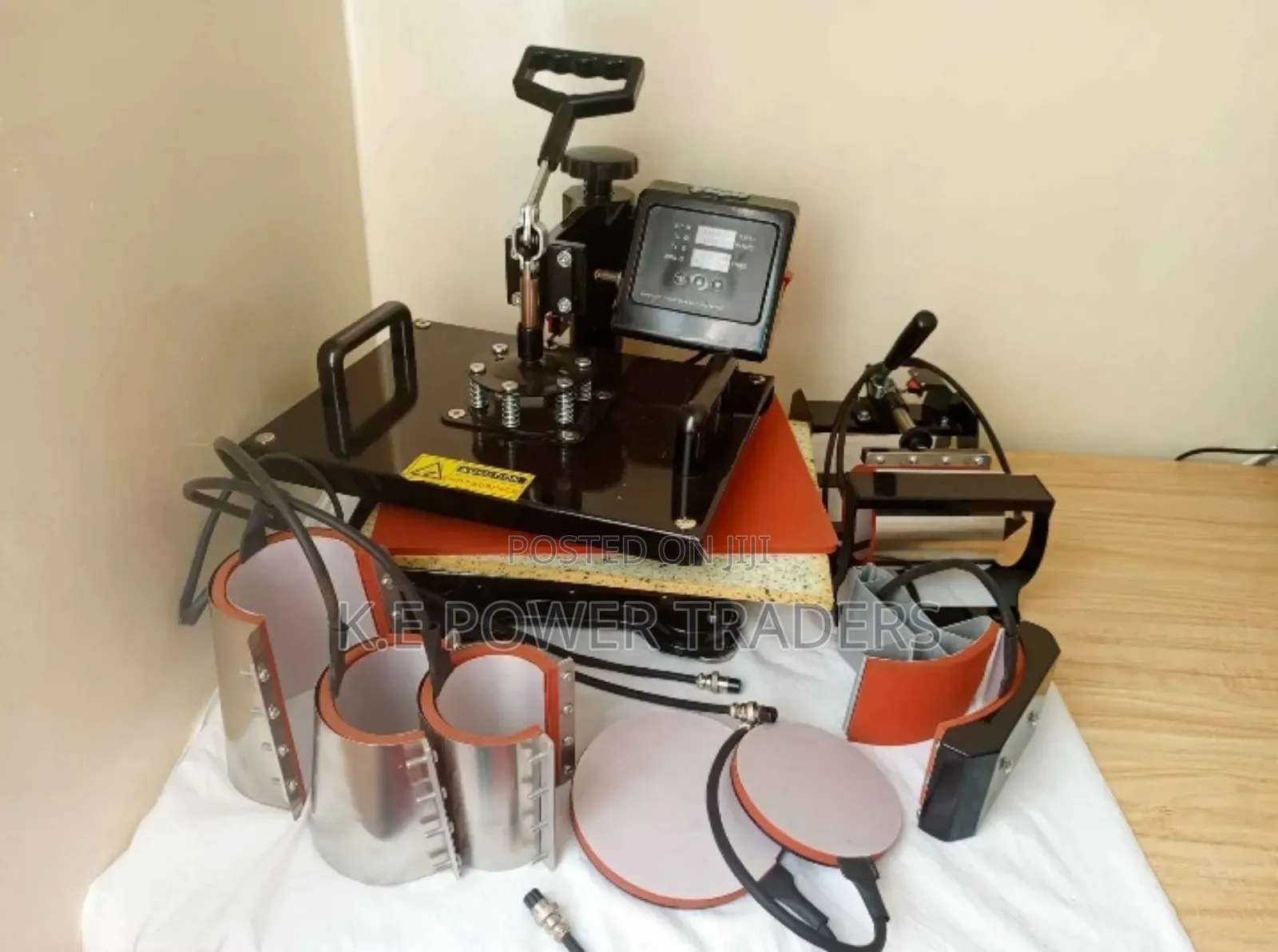 8 In 1 Combo Heat Press Machine