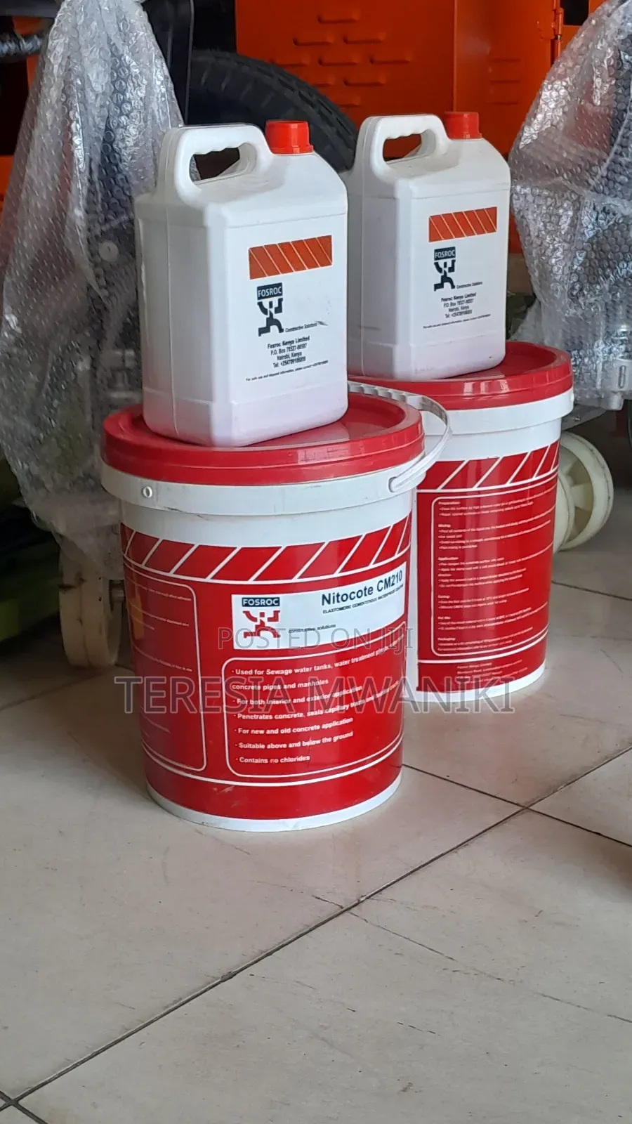 Fosroc Nitocote CM210 Elastomeric Cementious Waterproof
