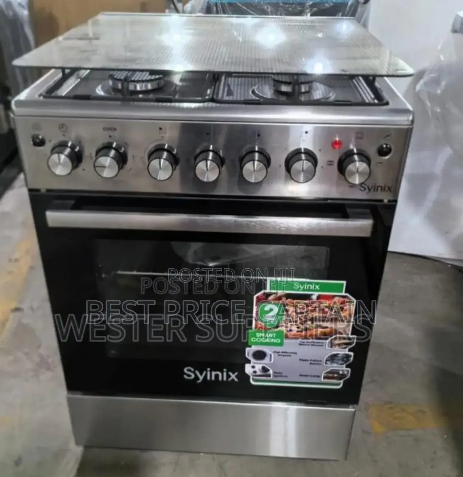 Syinix Standing Cooker 60by60