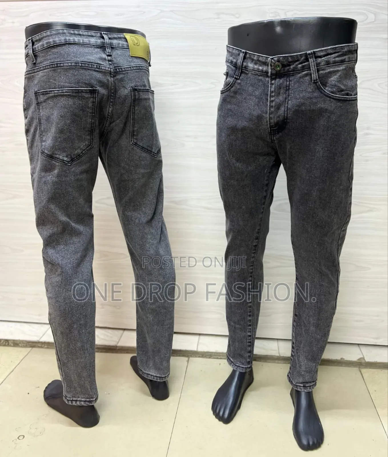 Gray Dark Pants/ Trousers