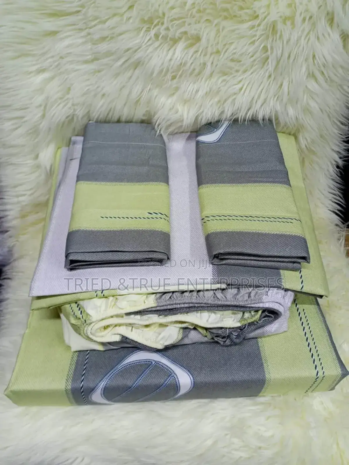 Size 6*6 Bedsheet Set 1fitted 2flat Bedsheets 2pillowcases 6