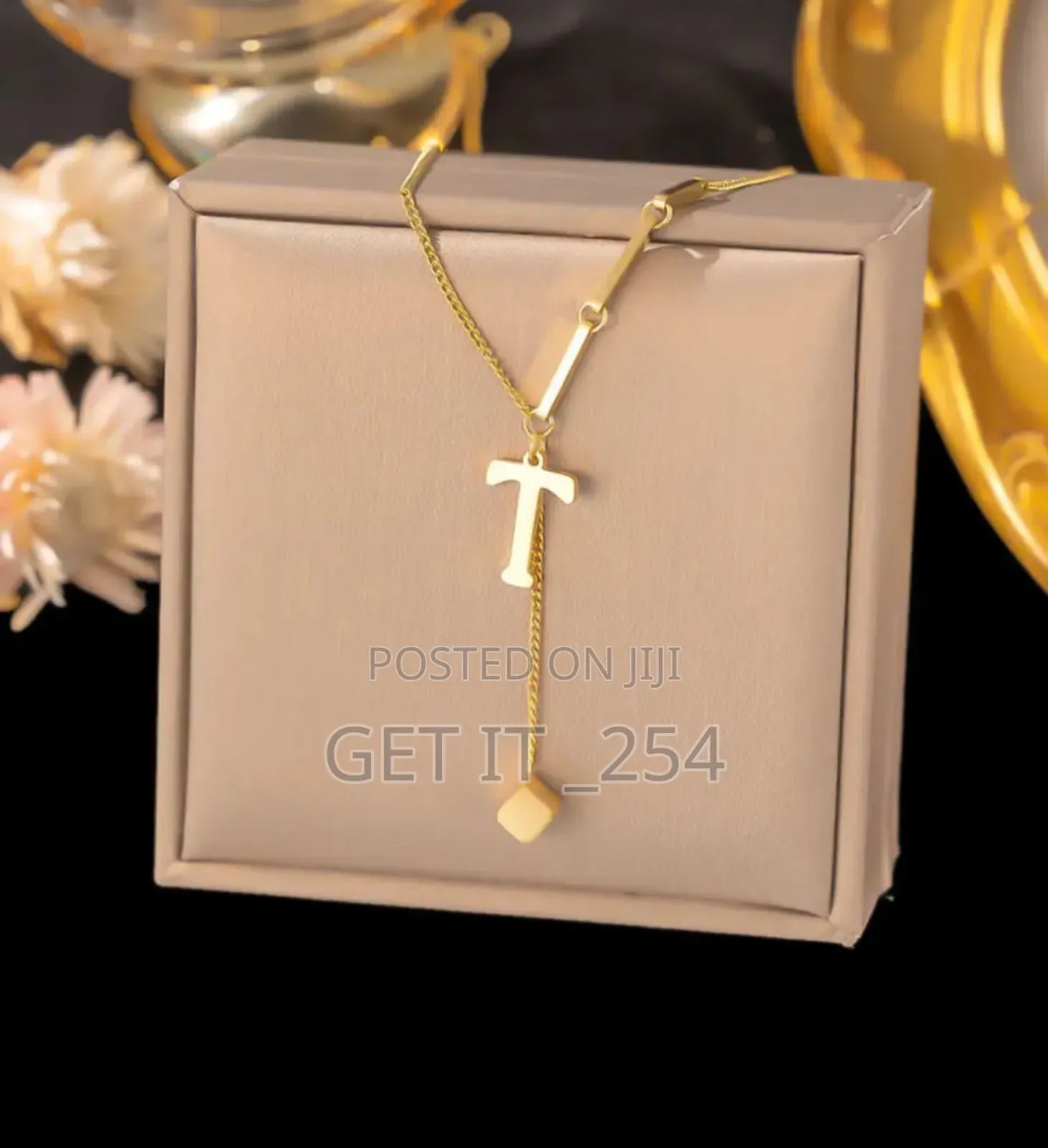 Initial Letters Hypoallergenic Necklaces