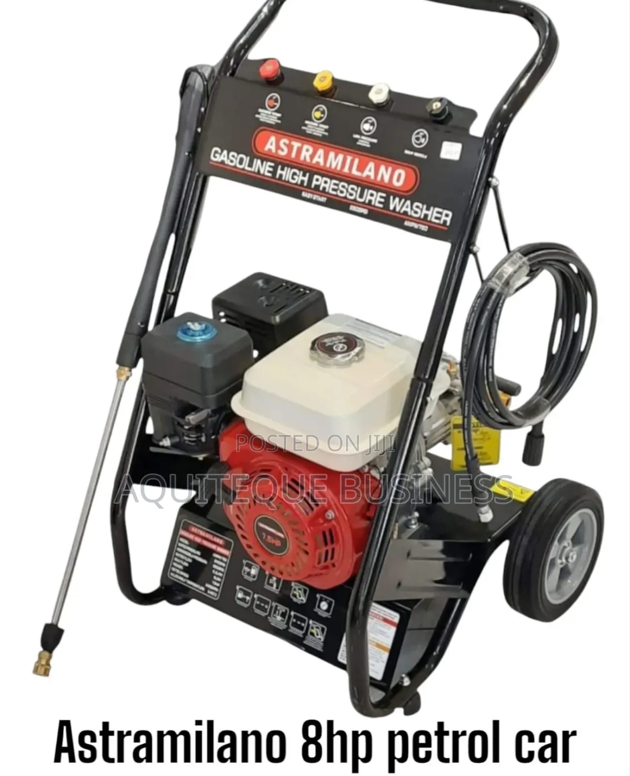 Astramilano 8hp Petrol Car Wash