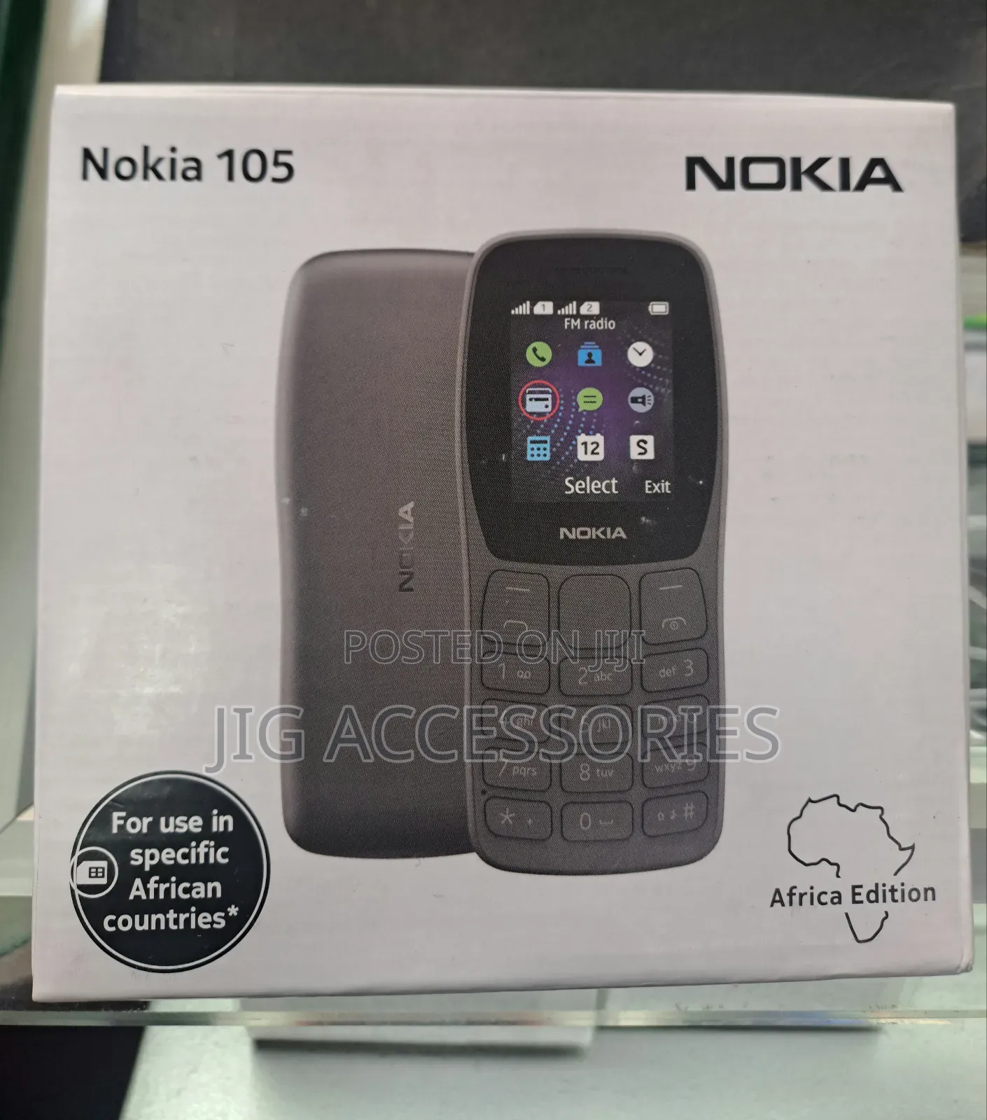 New Nokia 105 (2022) Black