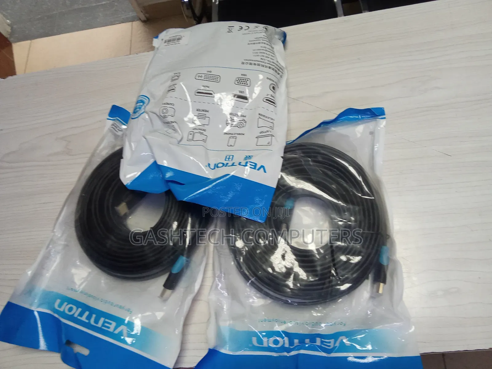 Flat Vention 10M HDMI Cable