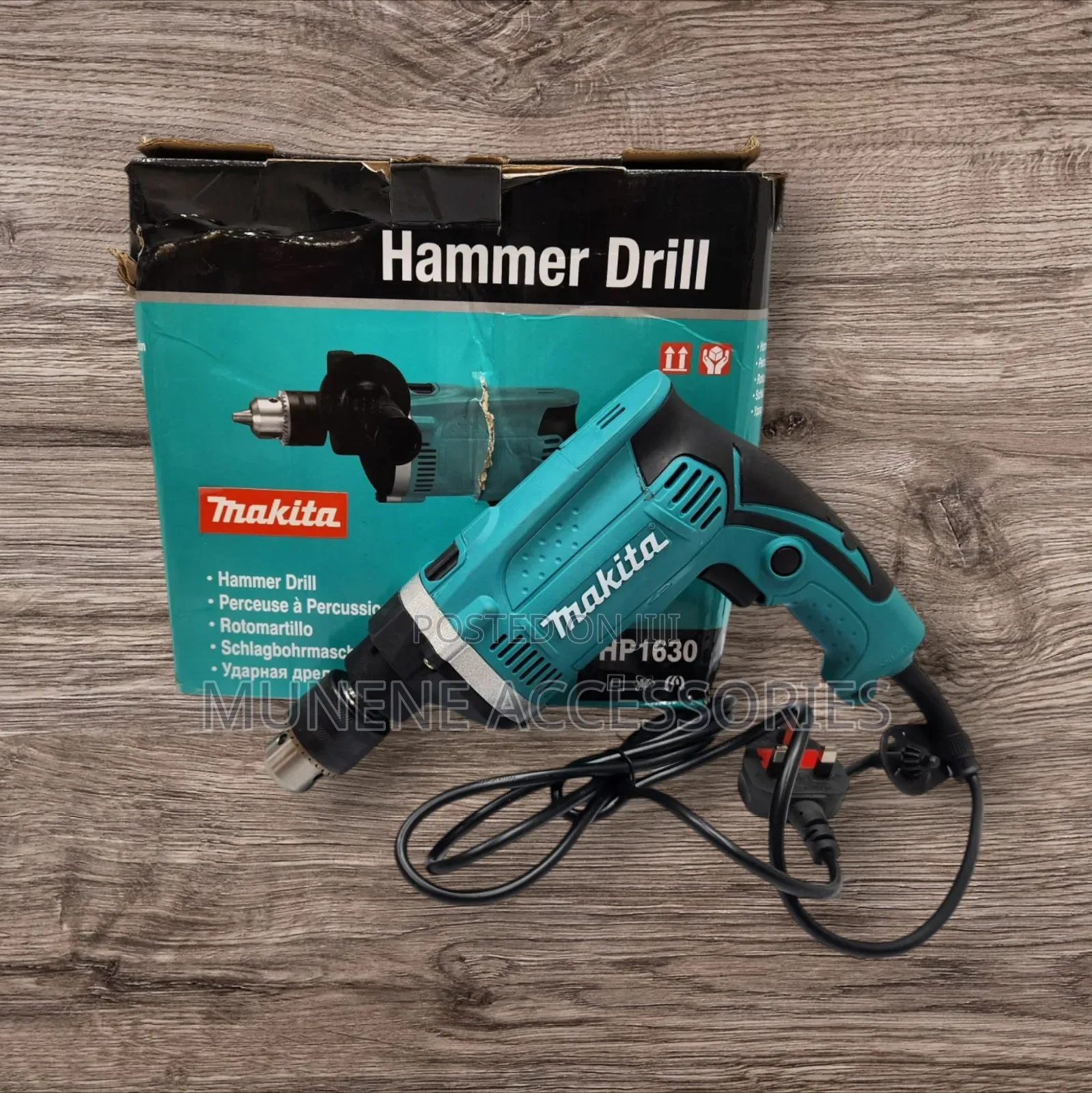 Makita 710w Electric Hammer Drill With 13mm Chuck Heavy Duty