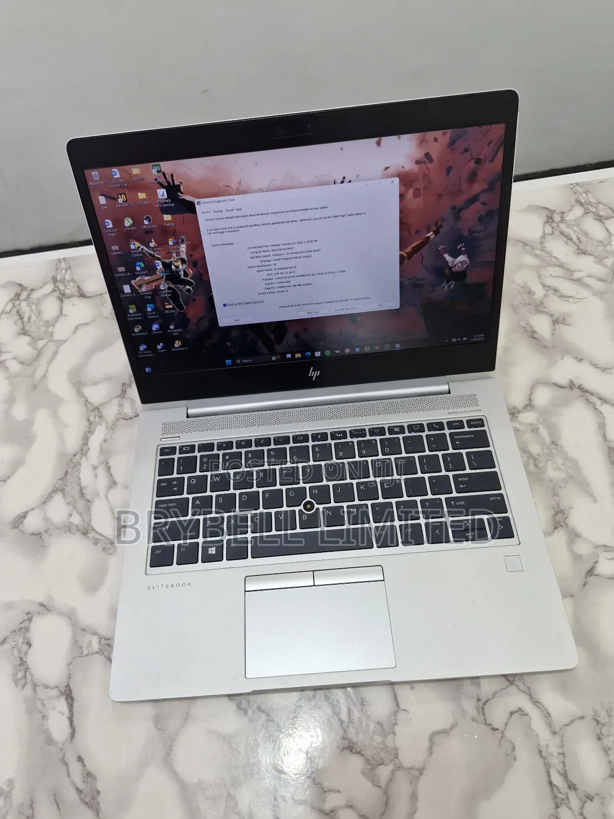 Laptop HP EliteBook 830 G5 8GB Intel Core I5 SSD 256GB